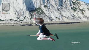 Flight Over Beach Head