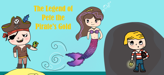 Pete the Pirate, Princess Pearl and Smuggler Sam