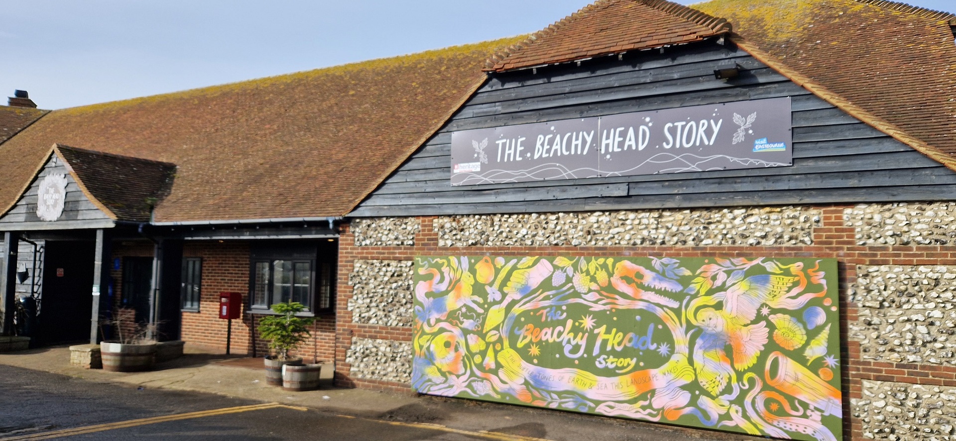 Front of the Beachy Head Experience visitor centre